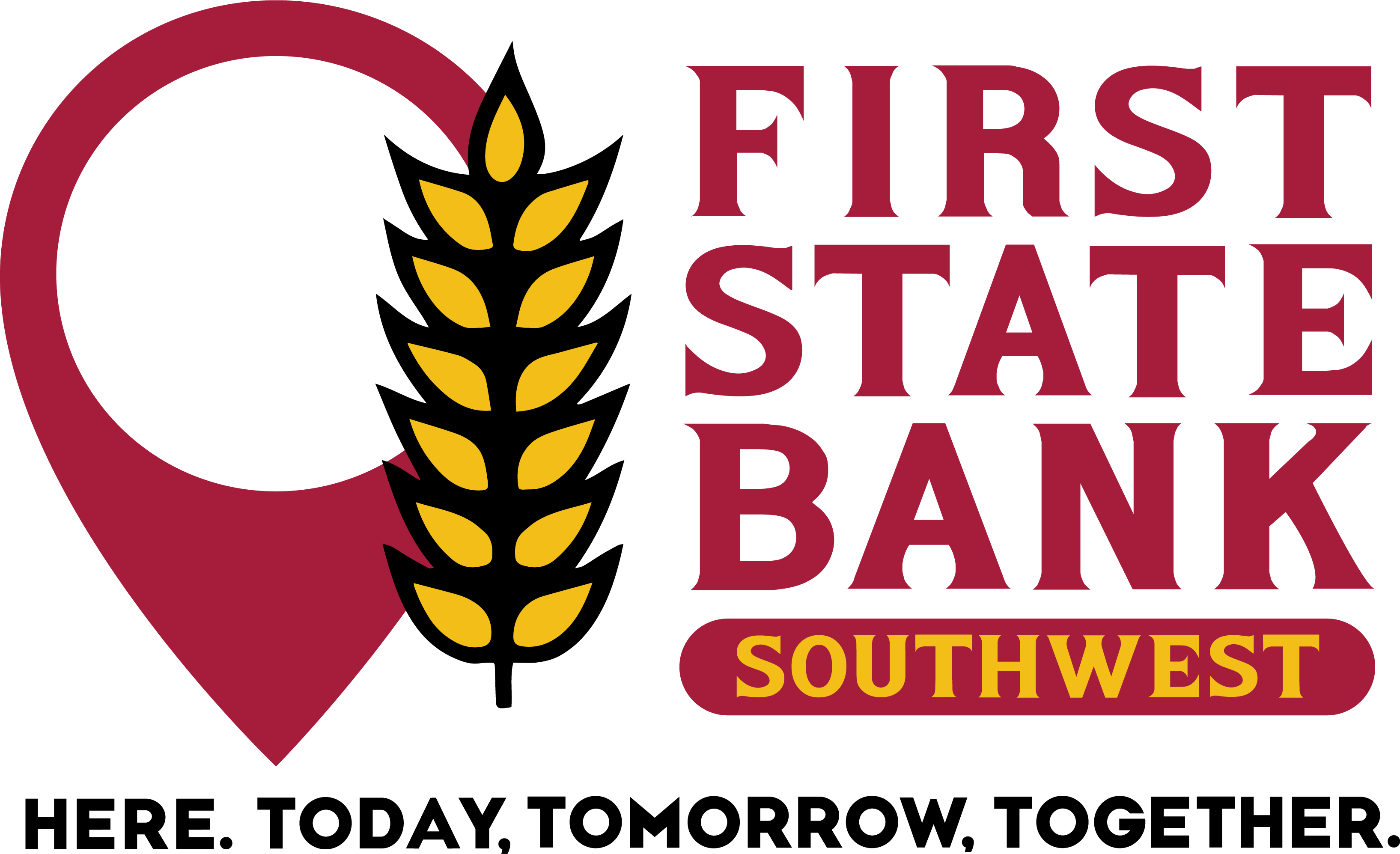 First State Bank Southwest - Here. Today, Tomorrow, Together. - Block (1).png